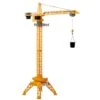 Großer Drehbarer Baukran 120cm - Mit Licht- Und Soundfunktion