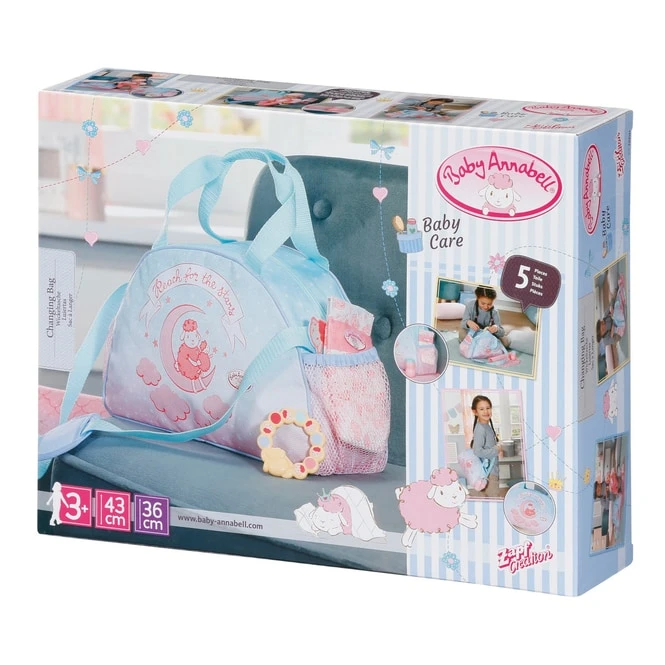 Zapf Creation Baby Annabell - Wickeltasche - Hellblau – Bild 4