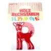 Besttoy - Holzbuchstabe - R - Rot