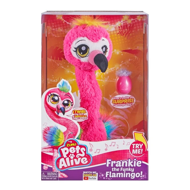 Zuru Pets Alive - Plüsch-Flamingo Frankie – Bild 5