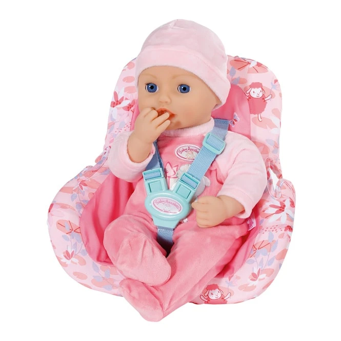 Zapf Creation Baby Annabell - Active Autositz - Rosa/hellblau – Bild 4