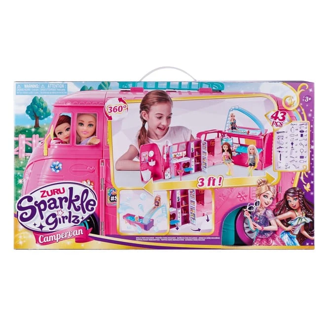Zuru Sparkle Girlz - Puppen Spielset - Retro Camper â Bild 4
