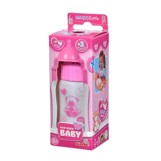 SIMBA TOYs New Born Baby - Magisches Milchfläschchen – Bild 4