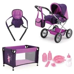 Kombi Puppenwagen Set