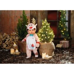 Zapf Creation BABY Born - Rentier Onesie - 43 Cm
