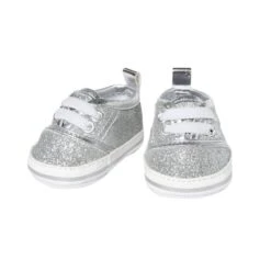 Glitzer-Sneakers - Silber - Größe 38 - 45 Cm