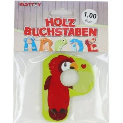 Besttoy - Holzbuchstabe - P - Grün