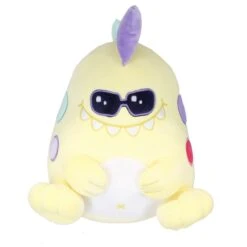 Plüschfigur - Dino - Gelb