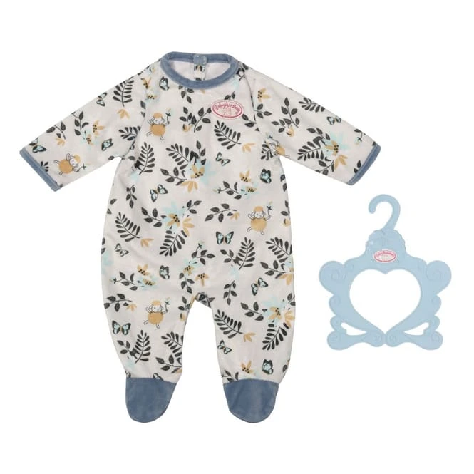 Zapf Creation Baby Annabell - Strampler Blau - Blätter - 43 Cm – Bild 3