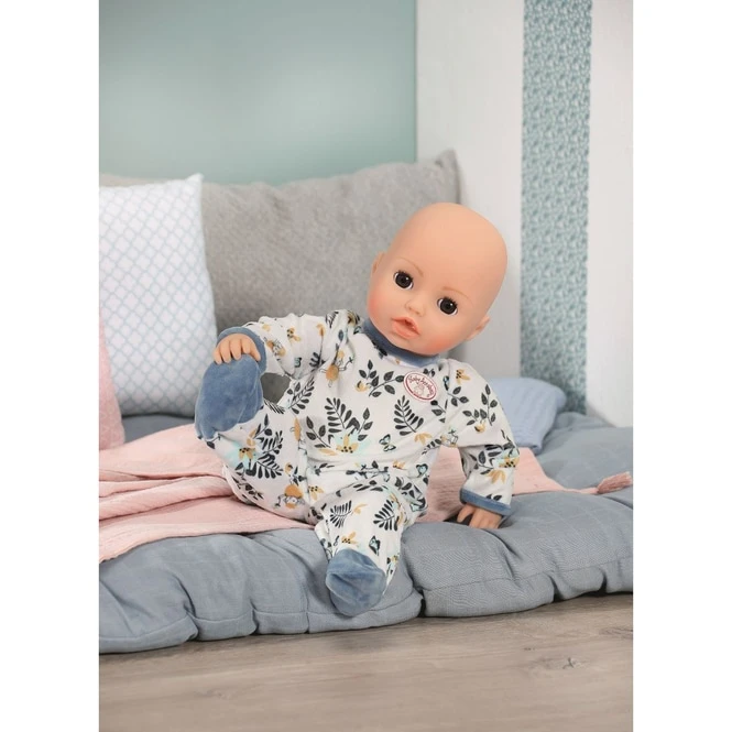 Zapf Creation Baby Annabell - Strampler Blau - Blätter - 43 Cm – Bild 2