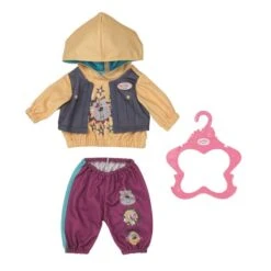 Zapf Creation BABY Born - Outfit Mit Hoody - 43 Cm