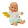 Puppen-Outfit - Schutzengel - Shirt Und Hose - Größe 35 - 45 Cm