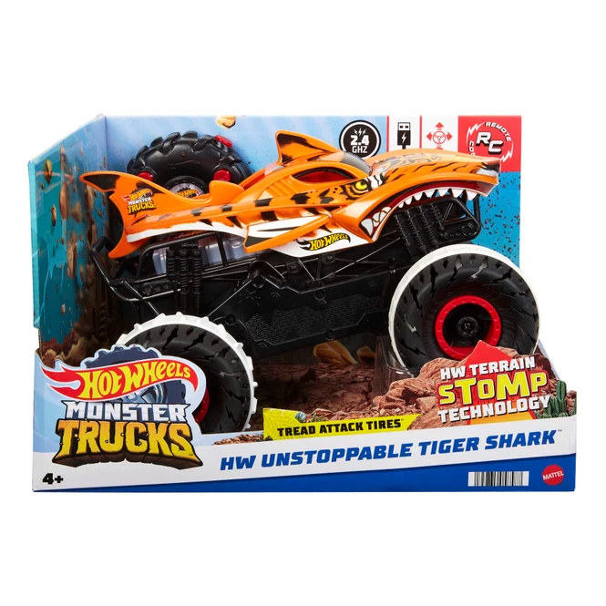 MATTEL Hot Wheels - R/C MT Tiger Shark - Maßstab 1:15 – Bild 3