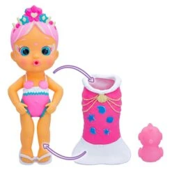 IMC TOYS Bloopies Mermaids - Mimi - Badepuppe