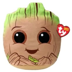 Marvel - Ty Squishy Beanies - Plüsch Kissen Groot - Ca. 31 Cm