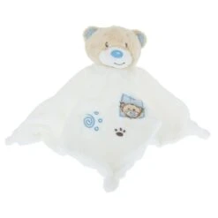 Besttoy - Schmusetuch Bär - Blau