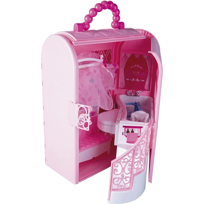 Besttoy - Schlafzimmer Und Bad Für Modepuppen - Tragbar – Bild 2