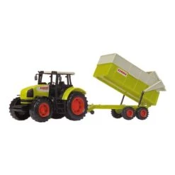 Dickie - Claas Traktor Mit Anhänger