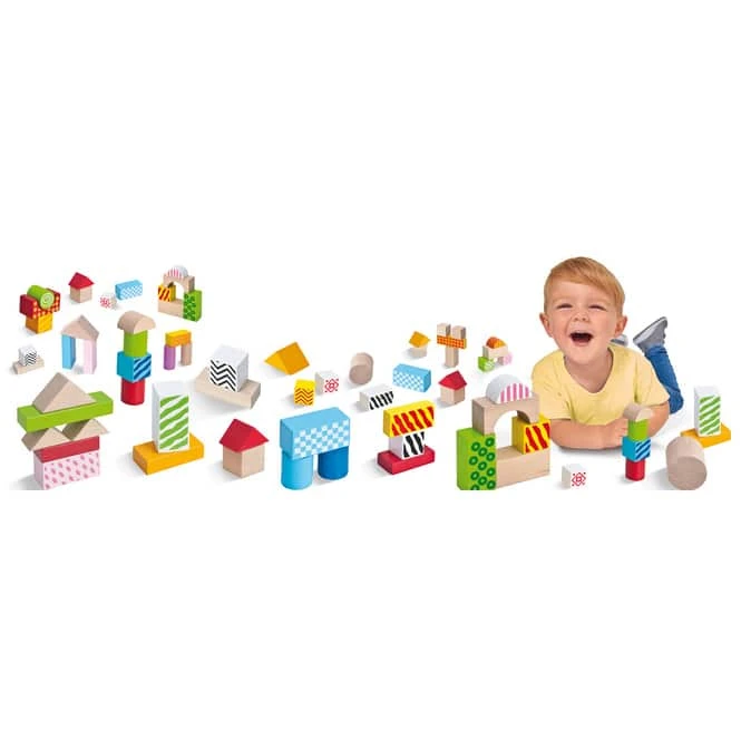 Eichhorn Colour Holzbausteine 50tlg. – Bild 4